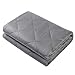 Hypnoser Weighted Blanket (20 lbs, 60''x80'', Queen Size) for Adult | 2.0 Diamond Heavy Blanket | 100% Cotton Material with Glass Beads