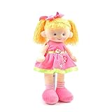 Linzy Miranda Rag Doll with Flower Dress, Pink 16