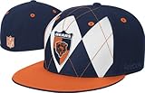 Chicago Bears Fitted Argyle Structured Hat