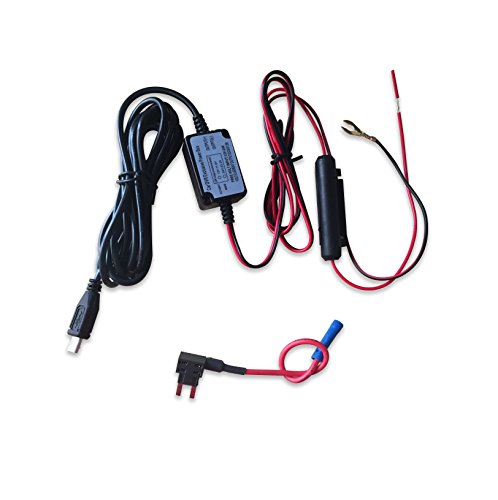 Click Here to See More Images Wocst Car Camera Hard Wire Kit With Micro USB Direct Hardwire Car Charger Cable Kit For HD PRO & All Micro USB Dashboard Camera Power Supply Car Charger GPS Car DVR Power Box