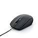 Verbatim Optical Mouse - Wired with USB Accessibility - Mac & PC Compatible - Black primary