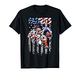 Loves football-New England Fans Patriot Football Shirt Flag T-Shirt