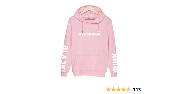 moletom com capuz blackpink shopee