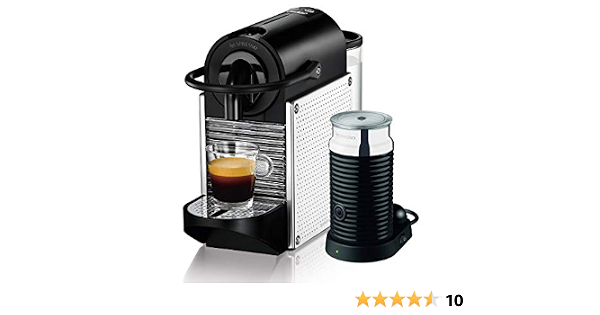 DeLonghi Nespresso Pixie with Aeroccino 