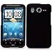 Black Durable Protective Rubberized Crystal Hard Case Cover for AT&T Wireless HTC Inspire 4G Android Smart Phone primary