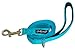 Buddy & Co. Nylon Dog Leash with Reflective Stitching for Nighttime Visibility (3/4-Inch Wide, 6ft Long) - Best for Small to Medium Dogs - Arctic Blue Color