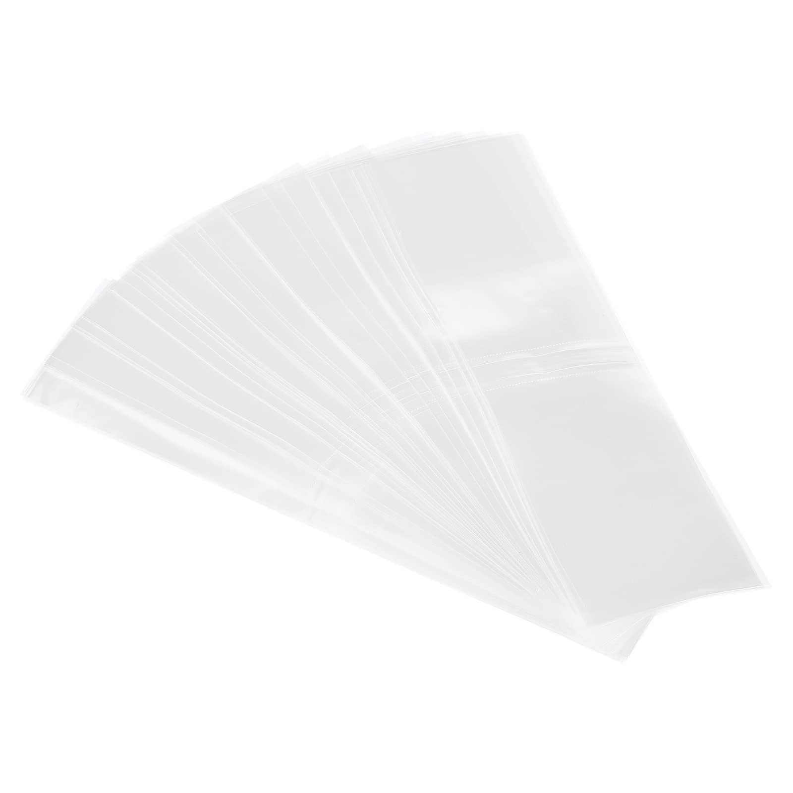 PATIKIL 170x45mm Perforated Shrink Bands, 250 Pack PVC Heat Shrink Wrap Band Fits Cap Diameter 4.17 to 4.25 Inch for Jars Cans, Clear