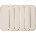Gerber All-in-One Reusable Diaper Cover Inserts, White, 6 Count