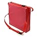 Sumnacon Chair Increasing Cushion - Toddler Booster Seat Cushion, Kids Infant Portable Dismountable Adjustable Highchair Booster Cushion Washable Thick Chair Seat Pads Buckle Strap (Red+Pink)