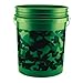 Pail,5-Gal Camouflage Plastic primary