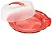 Pyrex Portables Pie Carrier with 9-Inch Pie Plate, Red