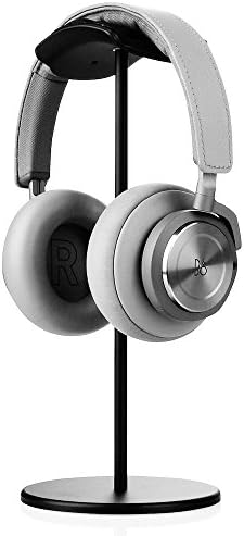 Stylish Monitor Headphone Stand,Jokitech Solid Aluminum Anti-Indentation Headphone Stand Suitable for Beats Sennheiser Sony Audio-Technica Bose Shure AKG Logitech BO Razer Gaming DJ Headphone-Black
