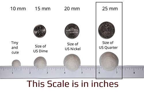 5 100+Wool+Felt+Balls+Hand+Felted