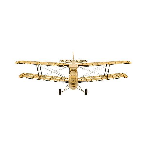 Mobiliarbus Holz Flyer Modell Bausatz S1901 Balsaholz RC Flugzeug Tiger Moth Fernbedienung Doppeldecker Zerlegt KIT… – Bild 7