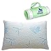 Sleep Whale - Premium Adjustable Shredded Memory Foam Pillow Derived from Bamboo - Luxury Design - Queen