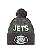 New Era NFL 2016 Graphite and Team Color Sport Knit Beanie, One Size