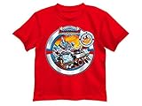Skylanders Little Boys Skylanders Superchargers Racing T-shirt, Red, 7