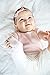 3 Baby Girl Hair Bows on Nylon Headbands | Fabric 