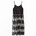 PEAK Women's Strap Camisole Tank Slip Extender Lace Trim Layer Long Vest Dress