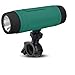 ZEALOT S1 Handbar Bluetooth Speaker for Kids, Portable Outdoor Speaker, Waterproof IPX5, 4000mAh Rechargeable Battery LED Flashlight, for Cycling, Fishing, Camping, Hiking (Green)