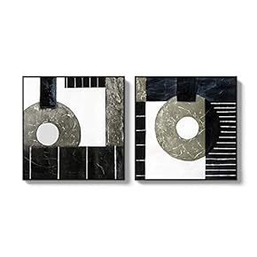 2 Piece Framed for Living Room Bedroom Colorful...