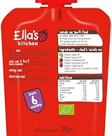 Ella's Kitchen The Red One Organic Smoothie Fruits Multipack 5 x 90 g view 2