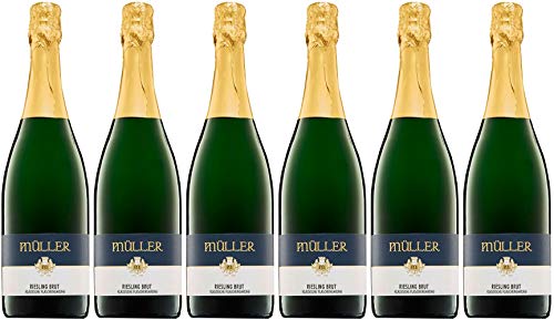Axel Müller Magnum Riesling Sekt Brut (herb) (6 x 1.5 l)