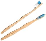 WooBamboo Toothbrush Standard Handle Super Soft Single