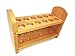 Sciencent Wooden Test Tube Rack Stand, 12 Test Tube Holding Capacity, Holes Measuring 22 mm Dia
