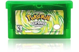 FRAFR.GANCIA Yestem Game Cartridge Card Compatible for Leafgreen Gameboy GBA Game Cards US Version