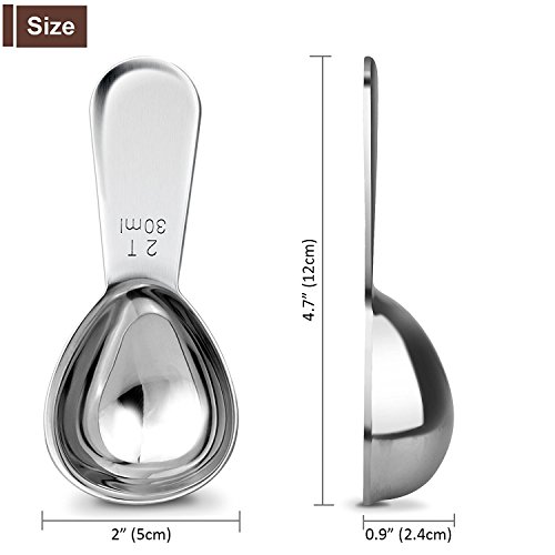 5 1Easylife+Endurance+Stainless+Coffee+Tablespoon