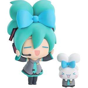 グッドスマイルカンパニー[GOOD SMILE COMPANY] 初音ミク×シナモロール 初音ミク×シナモロール デフォルメフィギュア ノンスケール プラスチック製 塗装済みフィギュア