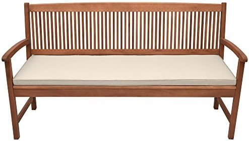 Beautissu Outdoor Bench Cushion Base Bk Comfortable Seat Cushion 100 X 48 X 5 Cm 2 Seater Garden Bench Pad Nature Amazon Co Uk Kitchen Home