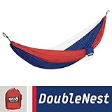 Eagles Nest Outfitters ENO DoubleNest Hammock, Portable Hammock for Two, Patriot