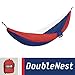 ENO Eagles Nest Outfitters - DoubleNest Hammock, Portable Hammock for Two, Patriot