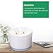 Jasmine Scented Candle 2-Wick Soy Wax Long Burning (13 oz) Strong Fragrance Aromatherapy Candles for Home Wedding Festival Decorative, Stress Relief and Best Friend Gifts(White)thumb 2