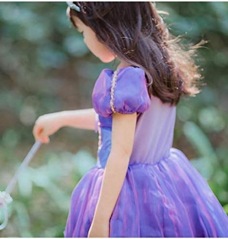 Geschesk ラプンツェル ドレス 子供 ラプンツェル 風 ドレス ラプンツェル プリンセス ドレス パープル クリスマス ハロウィン コスプレ 仮装 キッズコスチューム 子供用 女の子 ドレス 可愛い 110 1 130 140 150 B07vk7fl9w 1 250円 100 品質保証 Salenew大人気