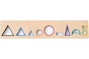 Montessori Grammar Symbol Stencil – Wooden Color-Coded Parts of Speech Template for Montessori Language Learning – Educationa