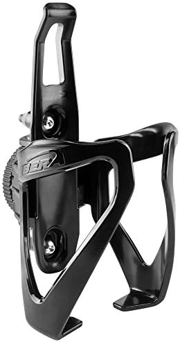 IBERA USA Bike Adjustable Width Water Bottle Cage (Black)