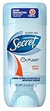 Secret Deodorant Outlast Clear Gel Sport Fresh 2.6oz