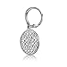 Hoops & Loops 925 Sterling Silver 21mm Medallion Filigree Floral Daisy Flower Design Leverback Earrings, Silver