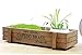 Greencherry Retro Zakka Style Wooden multifunctional desk box for Flowers / Plants / Jewelry /Storage Organizer