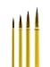 Darice Yasutomo Bamboo Calligraphy Brushes No. 6