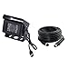 Camecho Truck Backup Camera Car Front View Camera Without Guide Line Support Night Vision Waterproof 4 Pins Connector Plug Cable for Bus RV Truck Trailer Heavy Duty + 33 FT Cable