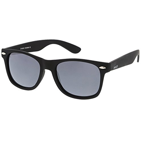 Wayfarer Sunglasses Mirror Lenses - zeroUV - Retro 80's Classic Colored