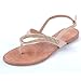 Luo Luo Womens Dressy Rhinestone Sandals
