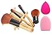 Makeup Brushes Convenient To Carry Made With Bamboo Handle and Animal Cruelty Free Soft Bristle (4 pieces)