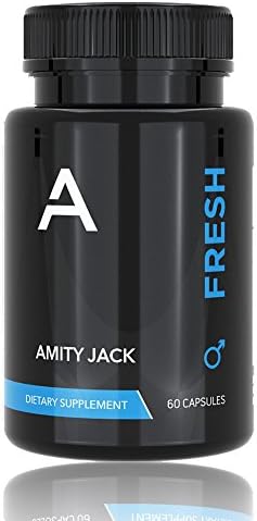 FRESH by Amity Jack - Dietary Fiber Supplement for Men. A Healthier Cleaner Sexual Experience for Men ~ 60ct
