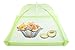 [Upgrade Metal Frame and Tight Mesh Material]Ilyever 4 Pack Food Cover Tent with Extra Bottom Band,Large Collapsible Pop-Up 17
