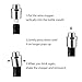 GiniHomer Wine Stoppers, 1 pack, Silver